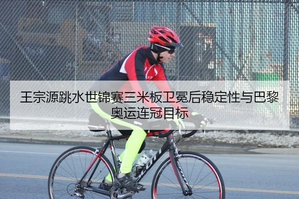 王宗源跳水世锦赛三米板卫冕后稳定性与巴黎奥运连冠目标